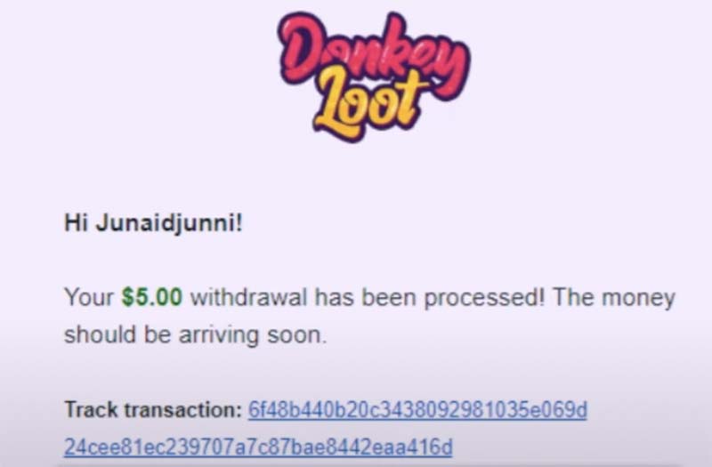 Donkeyloot - paying!